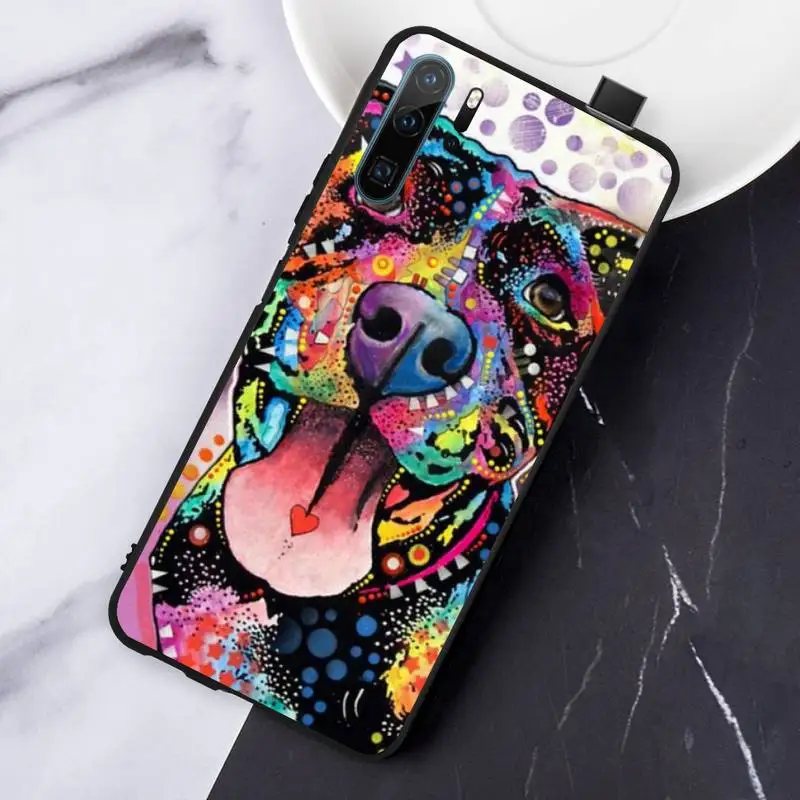 

Painted style cartoon pet dog Phone Case For Huawei honor Mate P 10 20 30 40 Pro 10i 9 10 20 8 x Lite