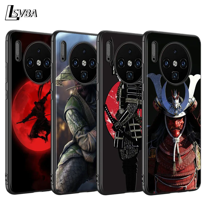 Чехол для Huawei Mate 30 20 10 Pro Lite задняя крышка японского самурайского Ниндзя Для Y9 Y7 Y6 Y5