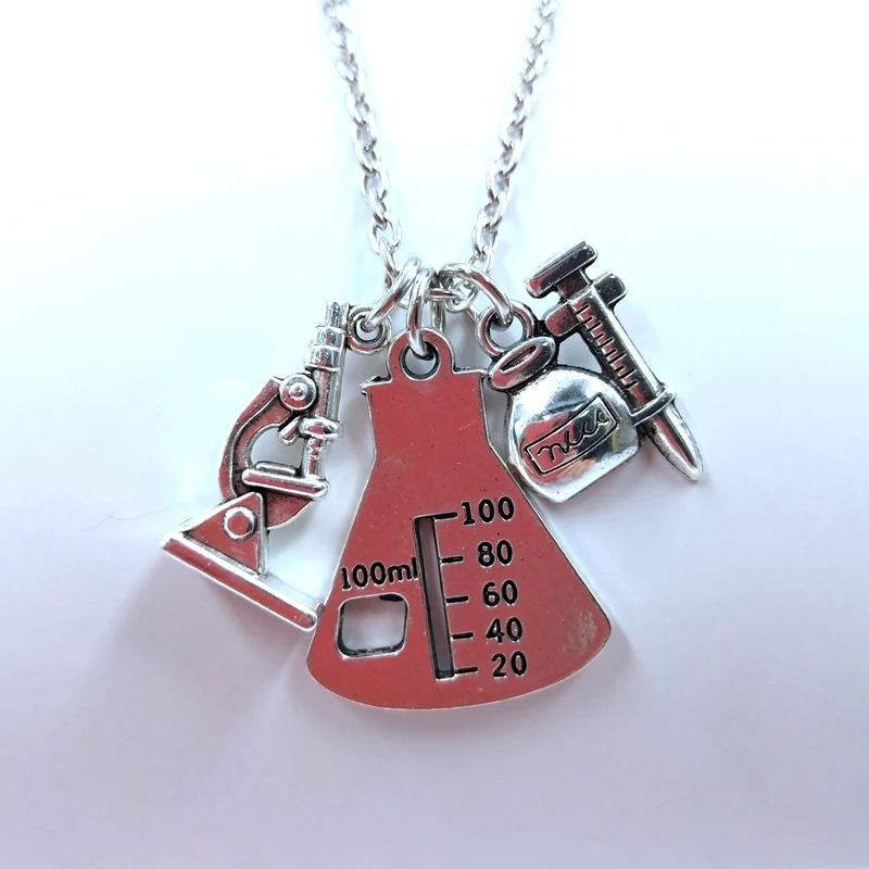 Новое 1 шт. ожерелье &quotНаука&quot медицинское студенческое медсестры украшения для