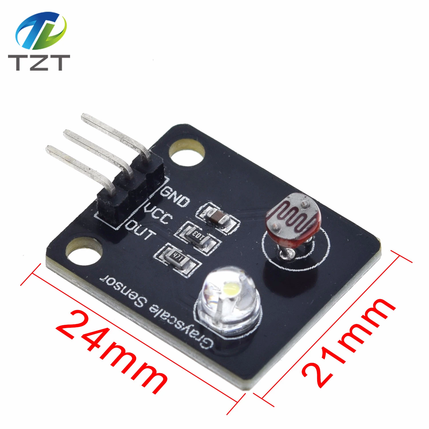 Светочувствительный резистор светильник логовый датчик уровня серого