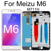 5 2 lcd for meizu m6 m711h m711m m711q lcd display touch screen assembly replacement for meizu meilan 6 m711h lcd