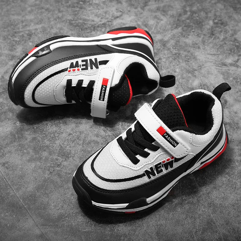 

Kids Shoes Lightweight Slip On Breathable Running Walking Tennis Sneakers for Girls Boys Fashion Sports Shoes 27-39 Size