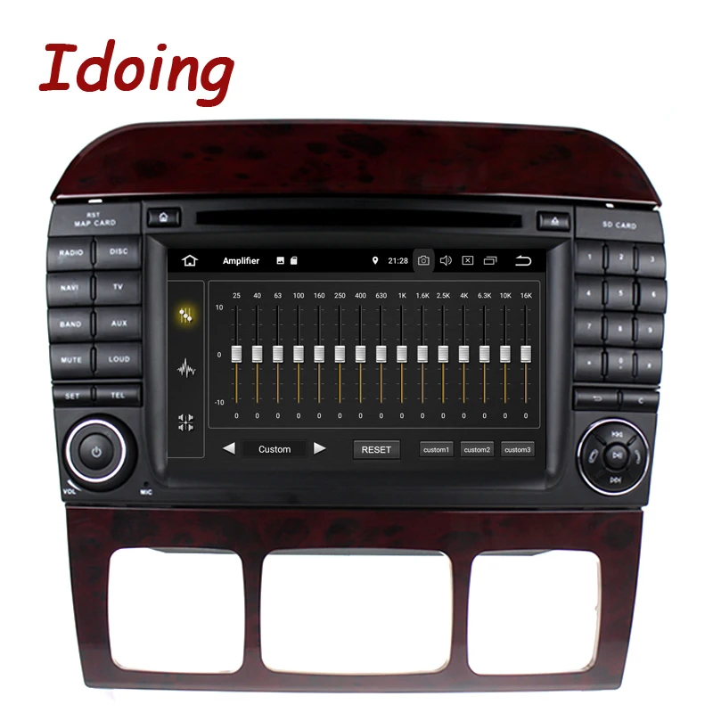 Автомагнитола Idoing 7 &quotPX5 4 Гб + 64 ГБ 8 ядер 2Din Android 9 0 GPS DVD мультимедийный плеер для