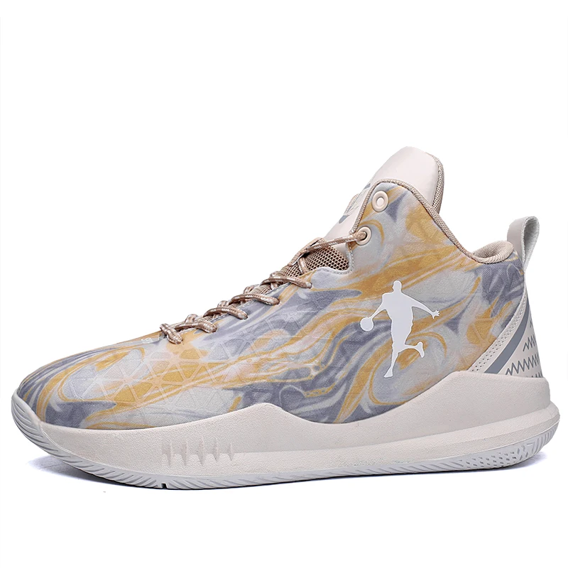 

High-top Breathable Kids Basketball Shoes Men Children Non-slip Cushioning Training Sneakers Boys Athletics Sports Walking Shoes