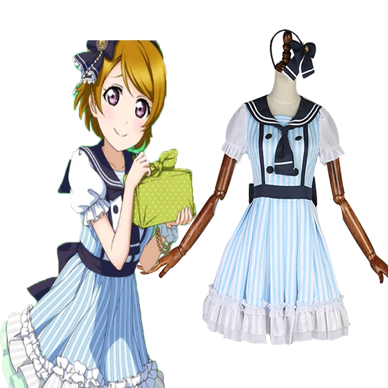 Аниме Love Live Косплей костюмы ханайо Коидзуми пиратский косплей костюм Хэллоуин