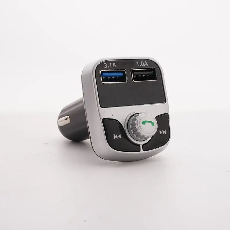 Bluetooth FM передатчик Aux модулятор Handsfree call Kit MP3 автомобильное зарядное устройство - Фото №1