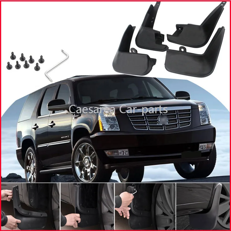 

4 шт., передние и задние щитки от грязи для Cadillac Escalade