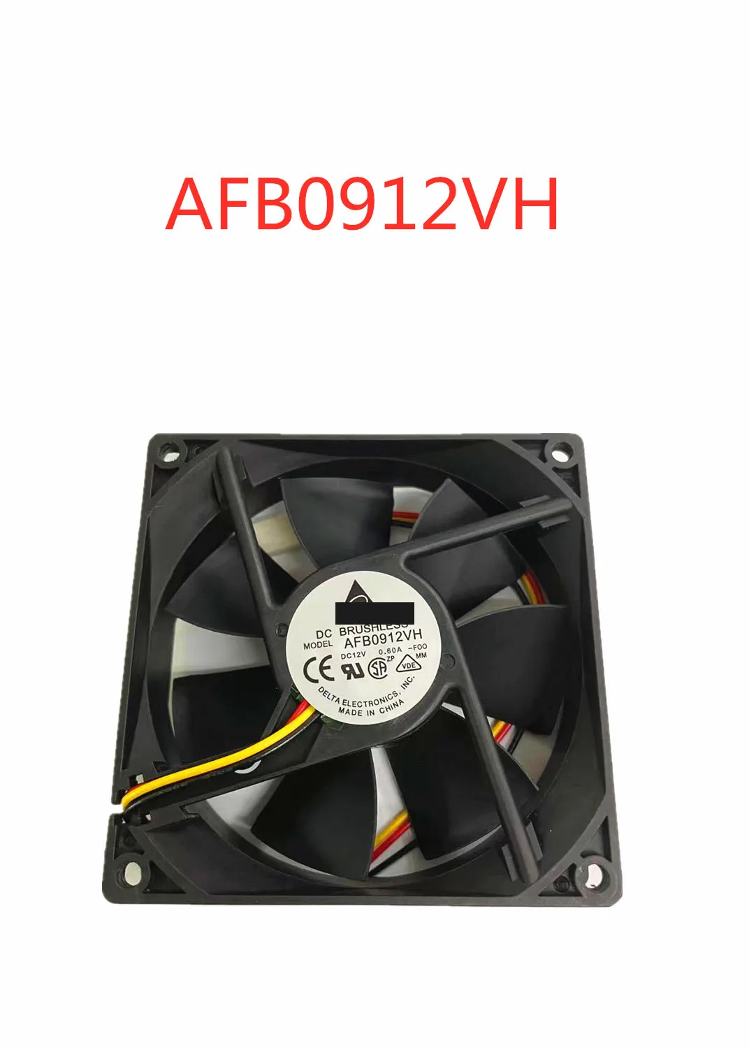 

12V 0.6A AFB0912VH Double Balls for High Volume Fan with 90259cm Cabinet Power Supply