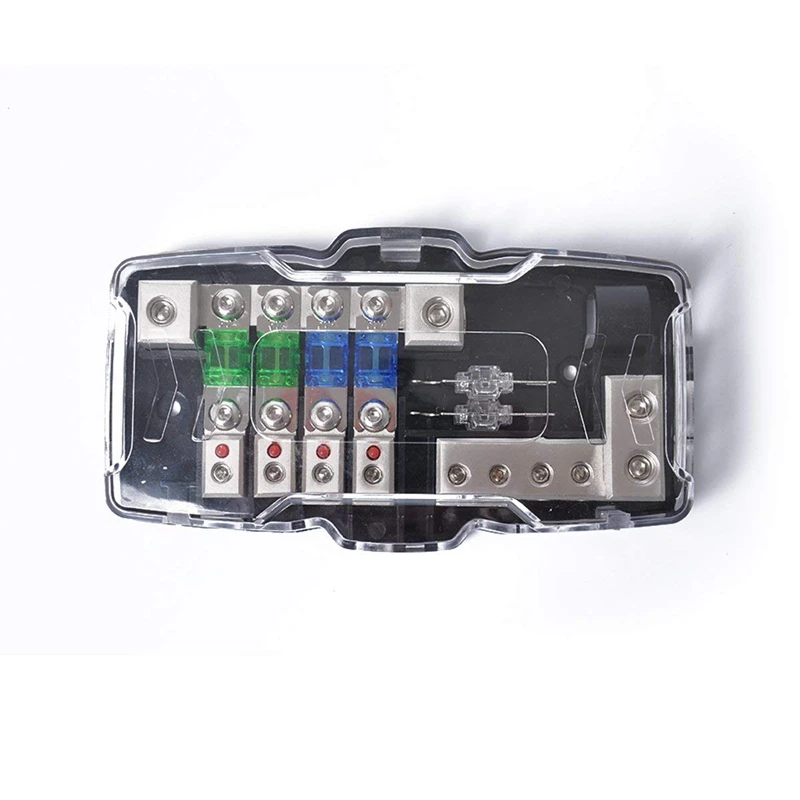 Мульти функциональный светодиодный автомобильный аудио стерео ANL держатель