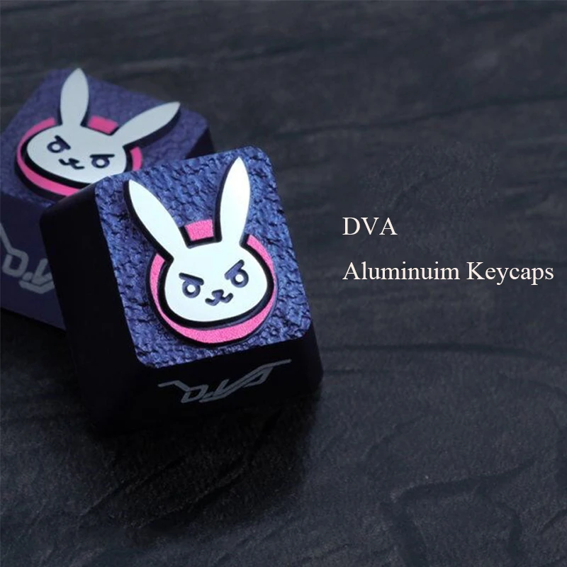 [HFSECURITY] DVA розовый цветной 3D алюминиевый ключ D. Колпачки для механической
