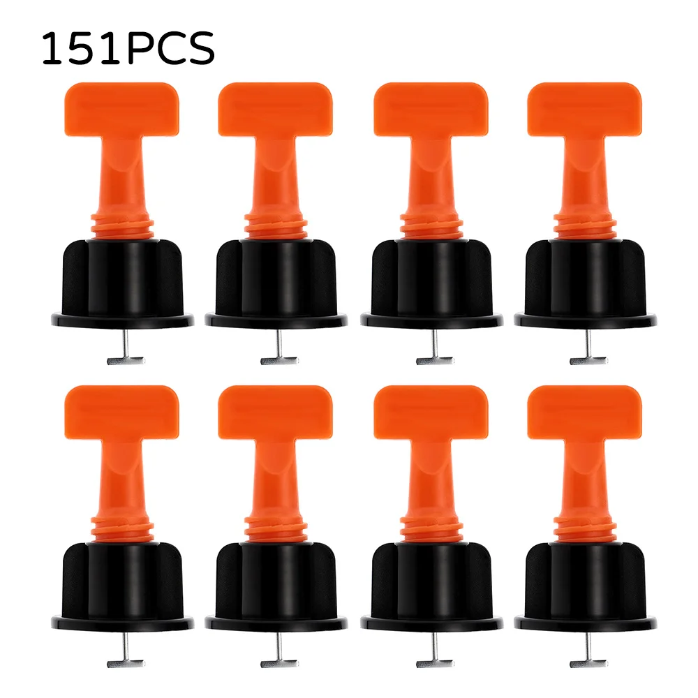 

151Pcs Level Wedges Tile Spacers Professional Flooring Wall Tile Leveling Device Carrelage Leveling System Leveler Locator