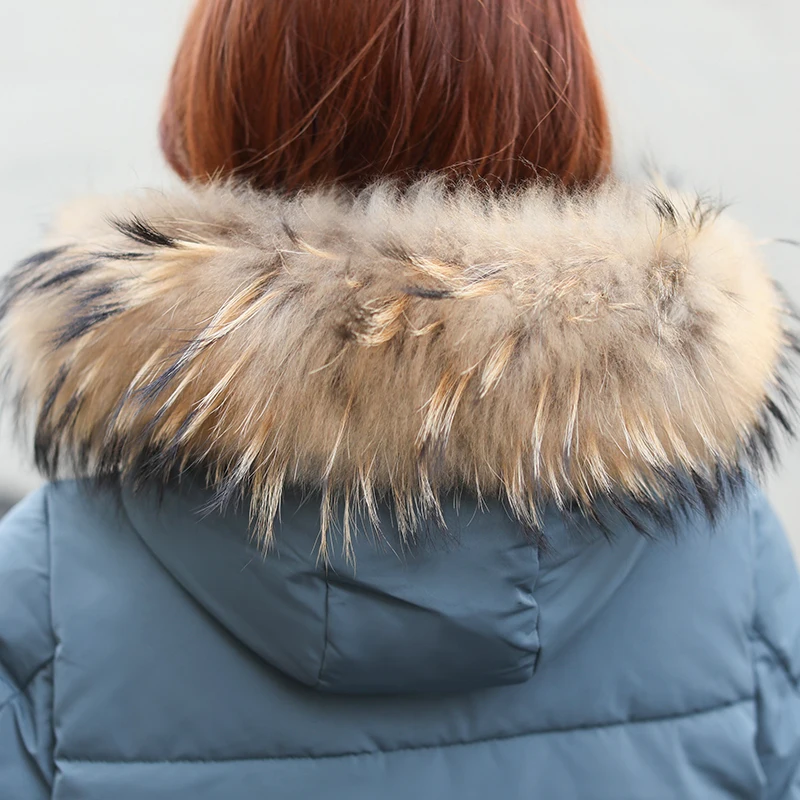 

Nice Winter Down Cotton Parka Women Waterproof Coat Embroidery Jacket Large Size Loose Winter Warm Thick Parka Women Jacket