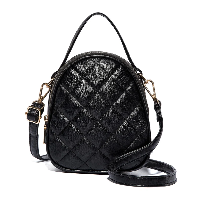 Women Shoulder Bags Designer Small Shell Bag Fashion Plaid PU Leather Crossbody Bags Ladies Luxury Handbags Messenger Bags