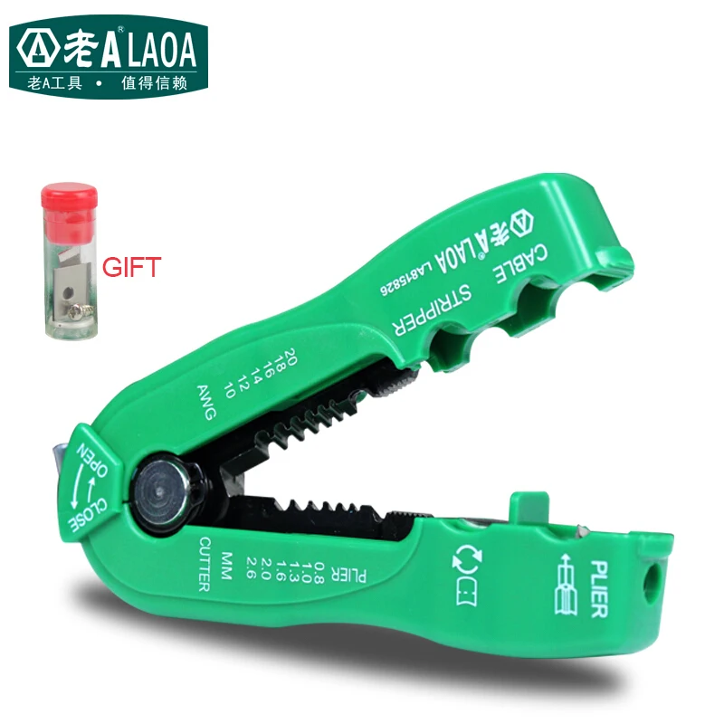 LAOA многофункциональный провод для резки кабеля Стриппер линии Зачистка проводов