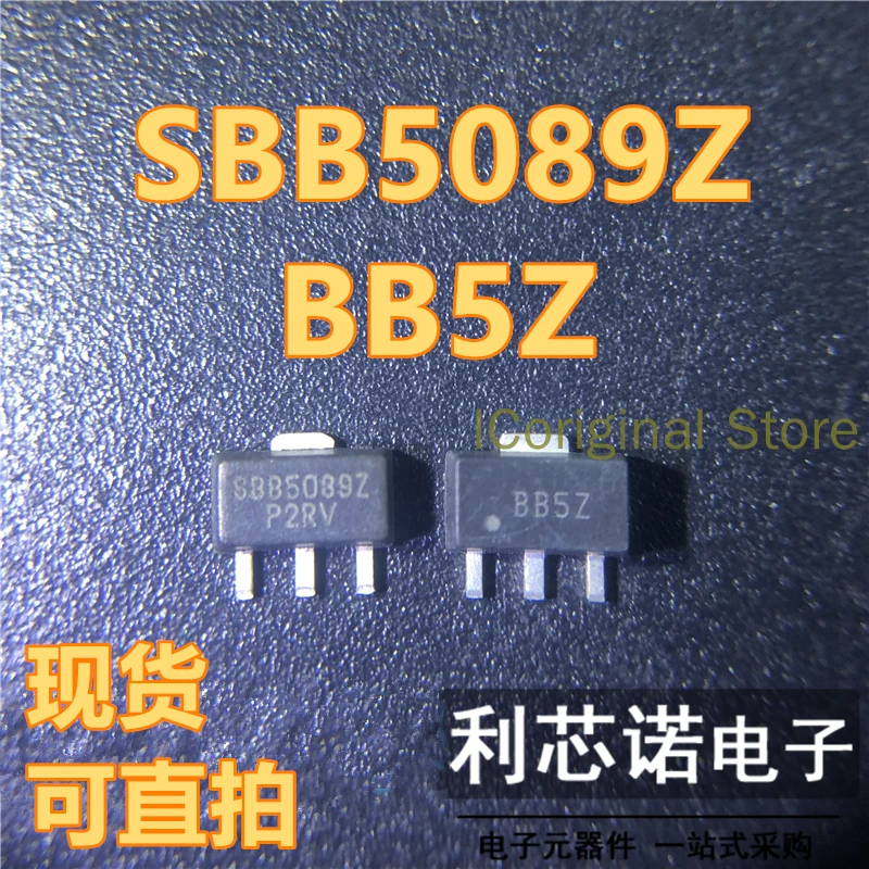 Оригинальная микросхема SBB-5089Z SBB5089Z BB5Z SOT89 усилитель мощности rf для микроволновой