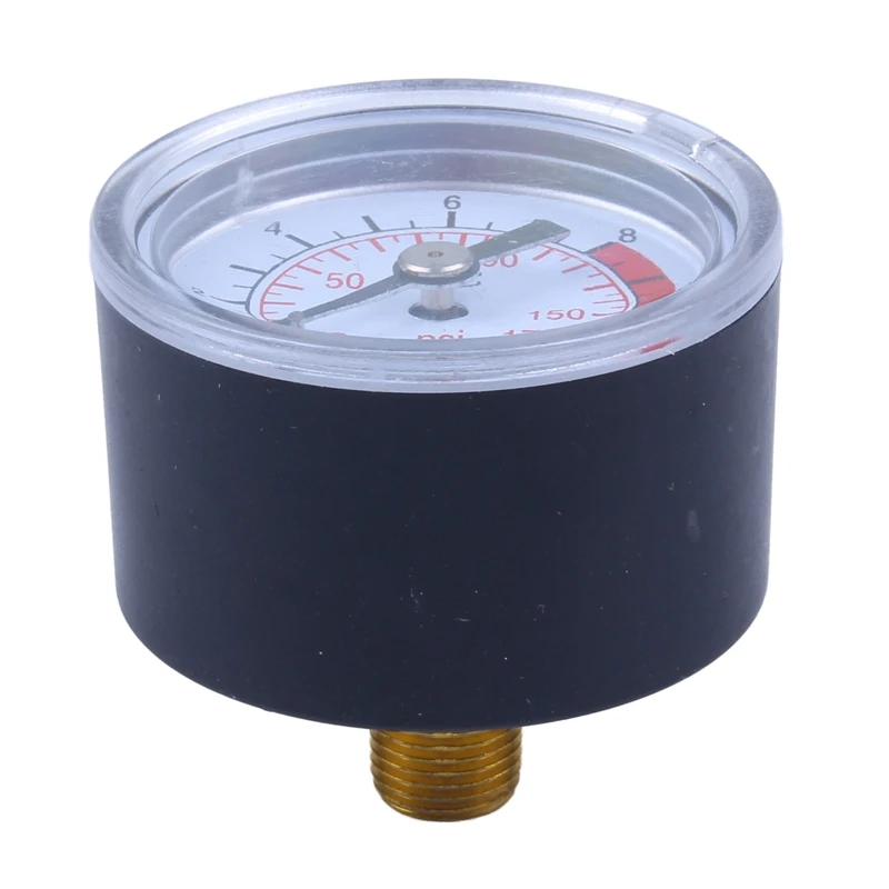 Новинка 0 12BAR 170PSI 10 мм резьба газовый воздушный насос Манометр Компрессор