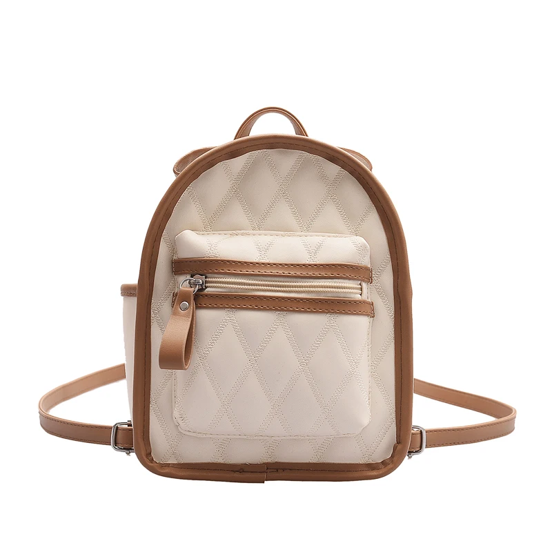 

Новинка 2021, Женские однотонные рюкзаки для девочек, школьная сумка, Студенческая передовая искусственная кожа, модные женские сумки, практи...