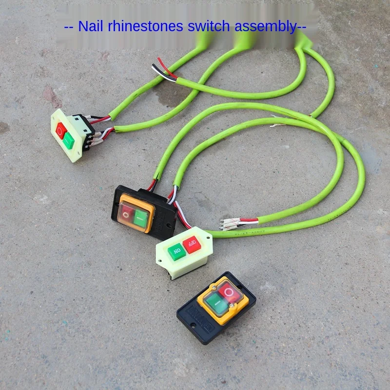 LC3 мясорубка миксер для теста пресс лапши кнопочный переключатель стартовый 5А 10А