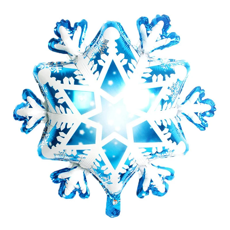 Рождественские снежинки воздушные шары рождественские украшения для дома