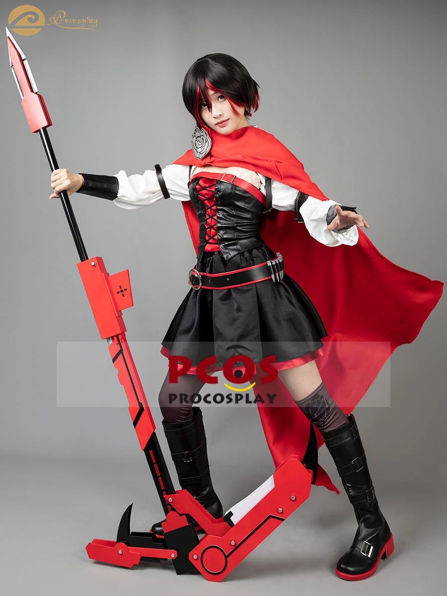 Женский костюм для косплея Ruby Rose Красный трейлер mp005144 |