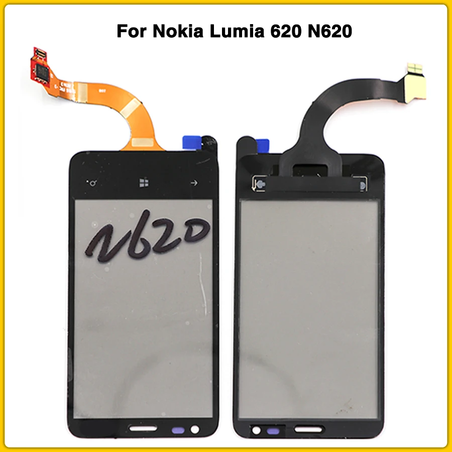 Новый сенсорный экран для Nokia Lumia 620 N620 3 8 ''сенсорный панель дигитайзер сенсор