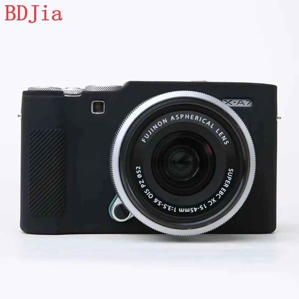 Высококачественный силиконовый чехол-сумка для камеры Fujifilm X-A7 XA7 в 9 цветах