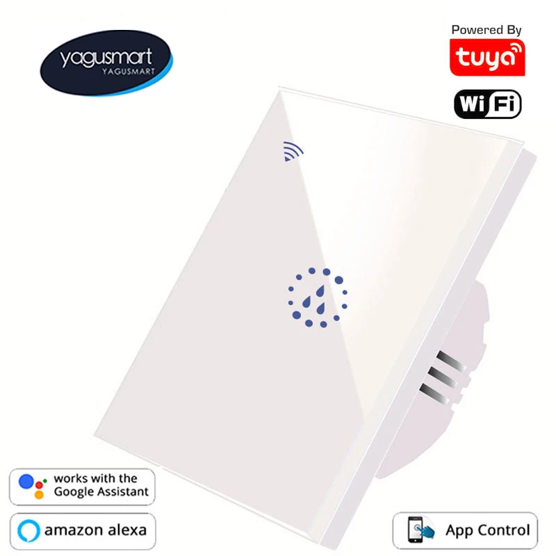 Переключатель для водонагревателя Yagusmart Tuya, Wi-Fi, 20 А