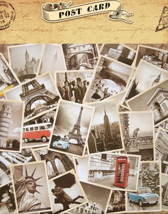 32 шт. в упаковке/Лот шикарный набор классических открыток возврат на старинные