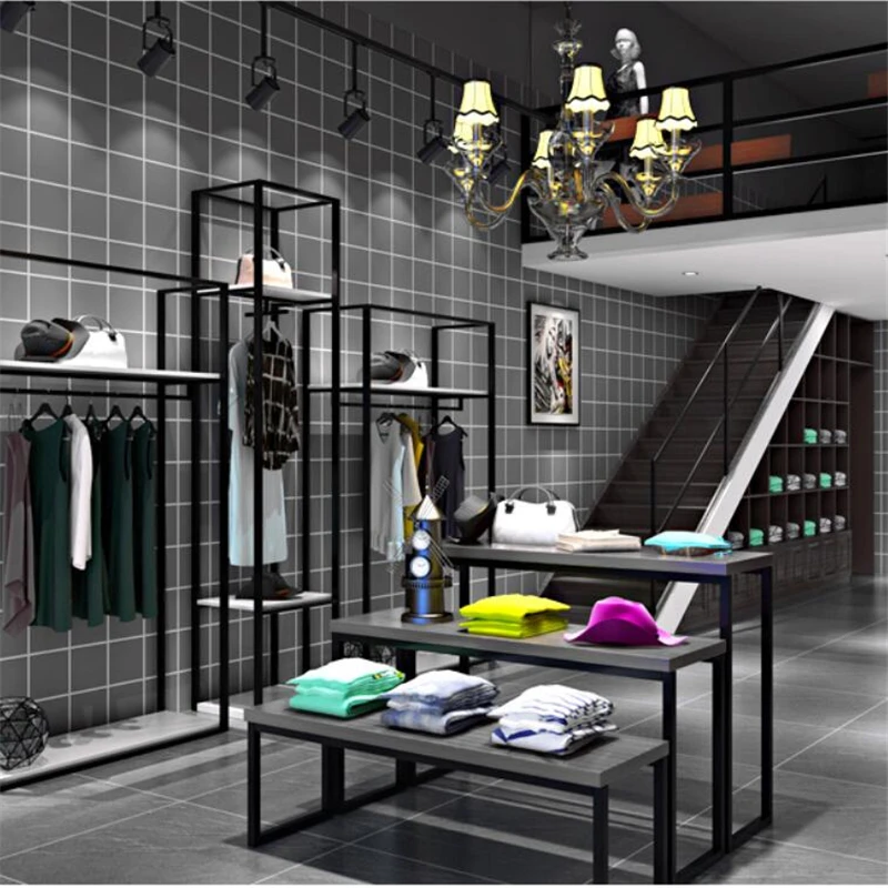 Высококачественные Женские обои в скандинавском стиле серый цемент|background