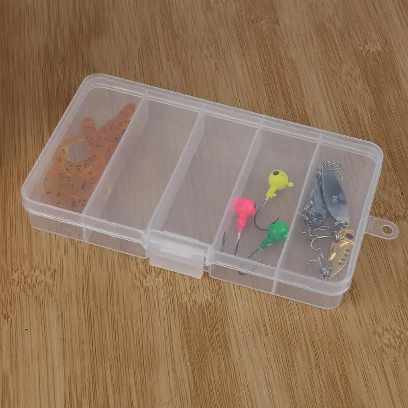 5 отсеков переносная коробка для ловли нахлыстом рыболовные снасти