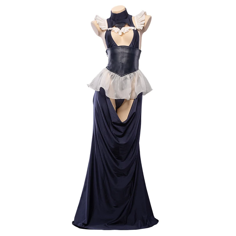 

Anime! Fate/Grand Order FGO Scathach Maid Dress Sexy Lovely Uniform Cosplay Costume Halloween Suit For Women NEW Free Shipping