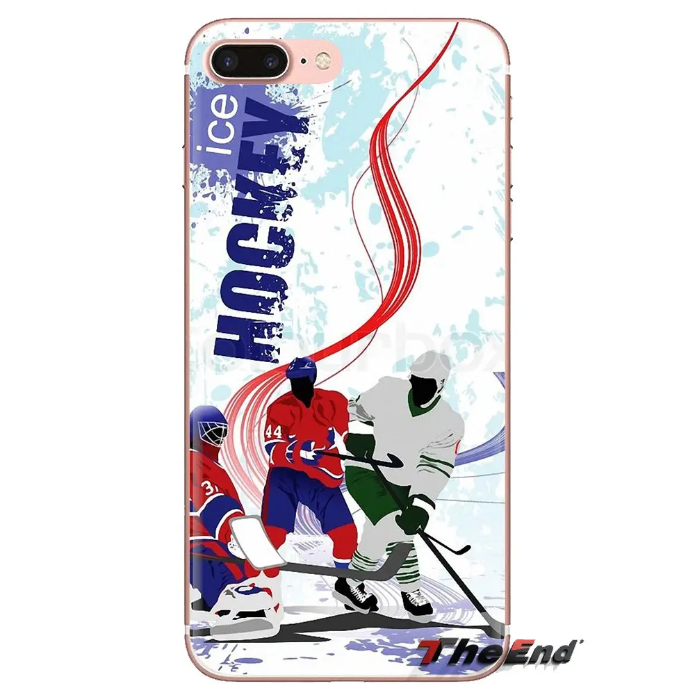 Силиконовый чехол для Сумки Love Sport ice hockey Team huawei Honor 7X V10 6C V9 6A Play 9 mate 10 Pro Y7 Y5 P8 P10 Lite Plus