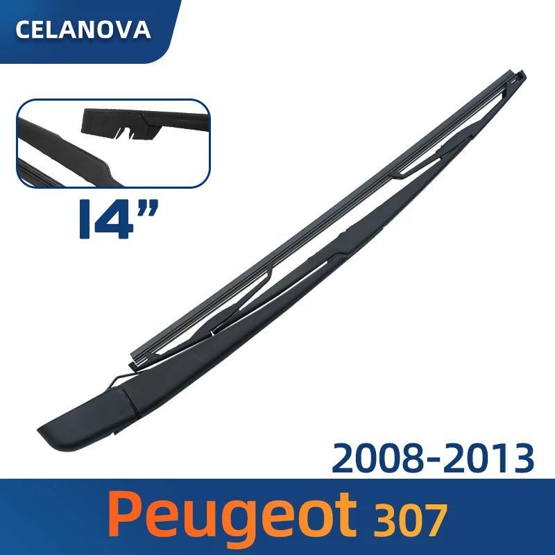 Набор щёток стеклоочистителя для заднего стекла и ручки CELANOVA Peugeot 307 2008-2013 14