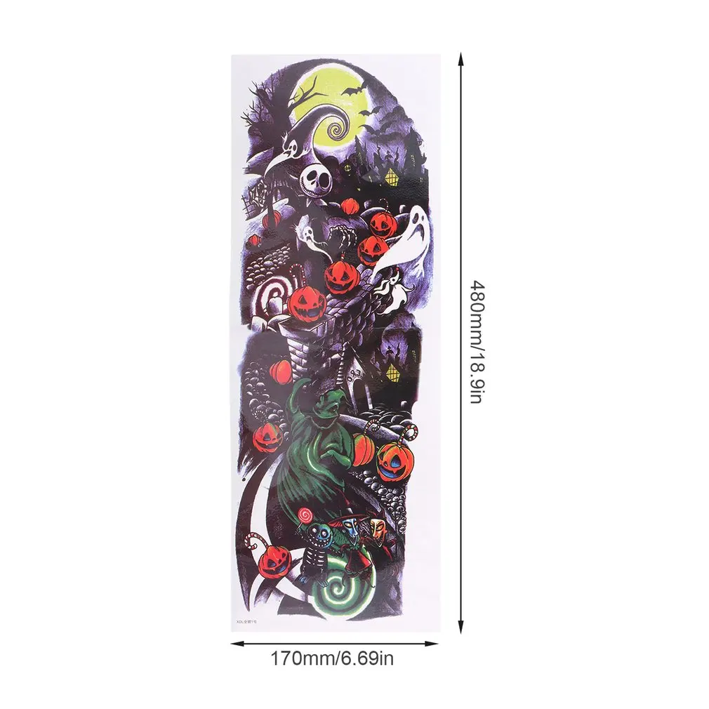 Быстро раскупаемый 1 шт. полные руки цветок стикер татуировки Водонепроницаемый