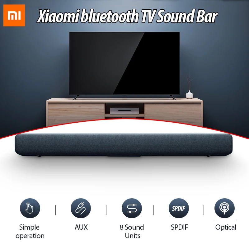 портативная колонка блютуз bluetooth Оригинальная звуковая панель Xiaomi TV динамик