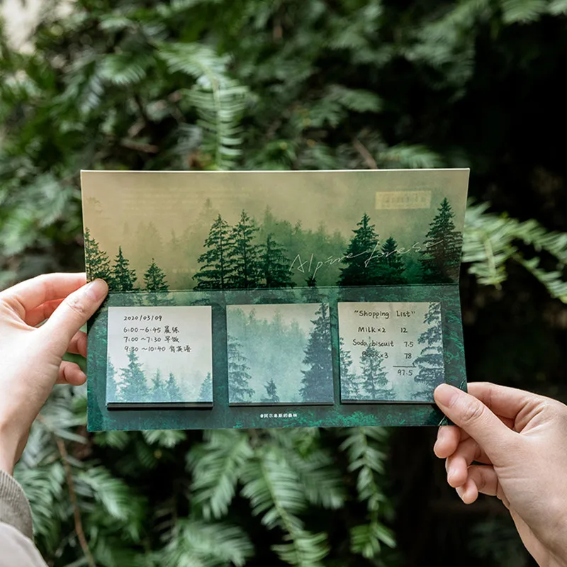 60 шт. Стикеры для заметок в виде звезд Луны леса |