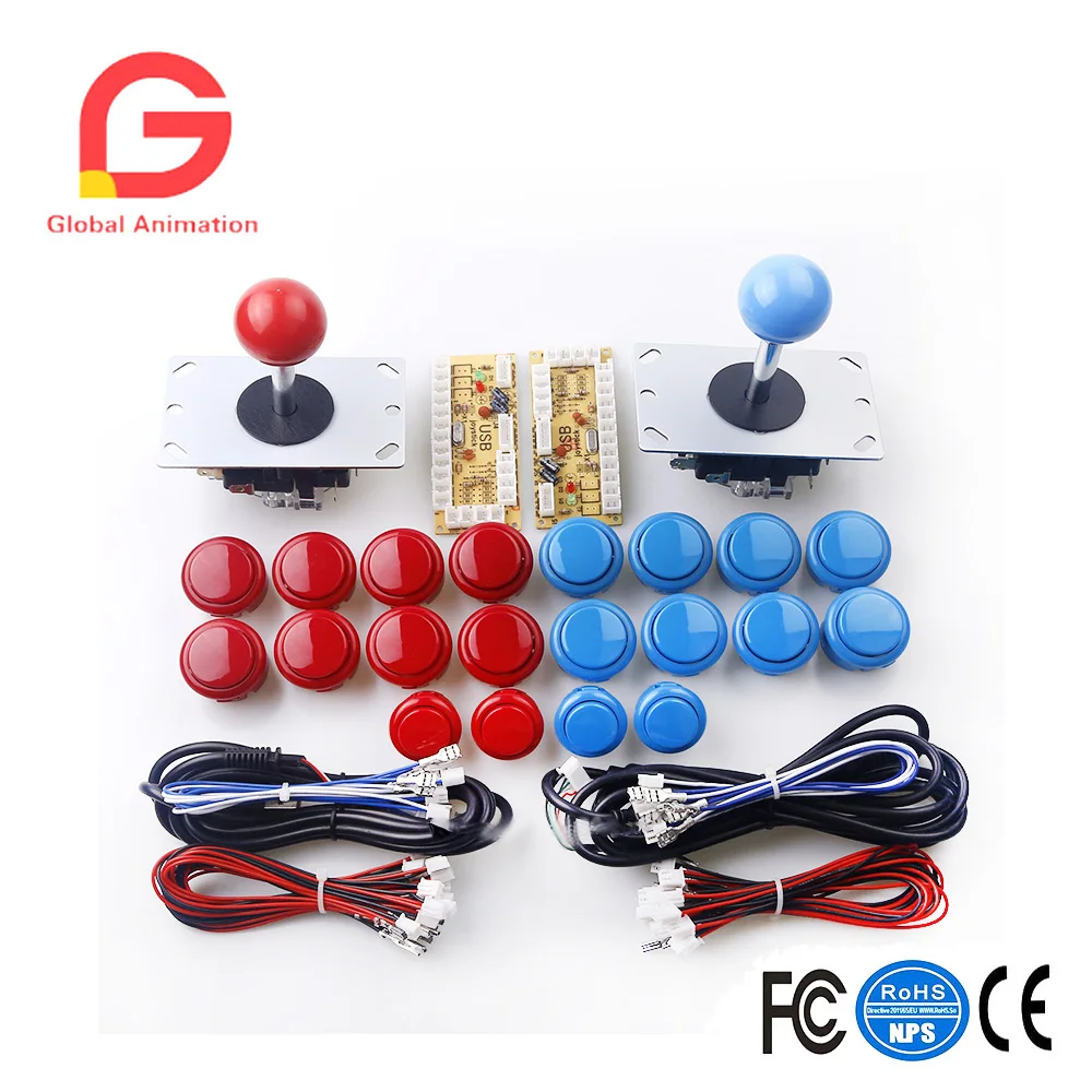 Классический аркадный конкурс наборы сделай сам детали с нулевой задержкой USB