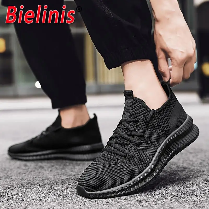 

Hot Sale Light Man Running Shoes Comfortable Breathable Men's Sneaker Casual Antiskid and Wear-Resistant Jogging Men Sport Shoes