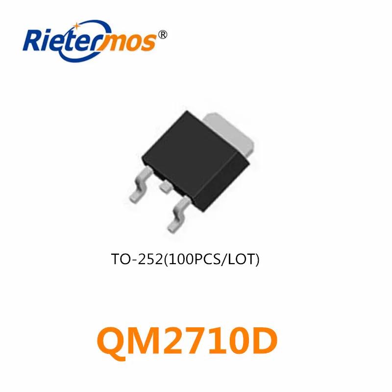 

100 шт N-CHANNEL 20V QM2710D QM2710 TO252 высокое качество
