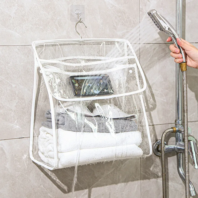 Женская дорожная косметичка водонепроницаемый Органайзер с крючком для