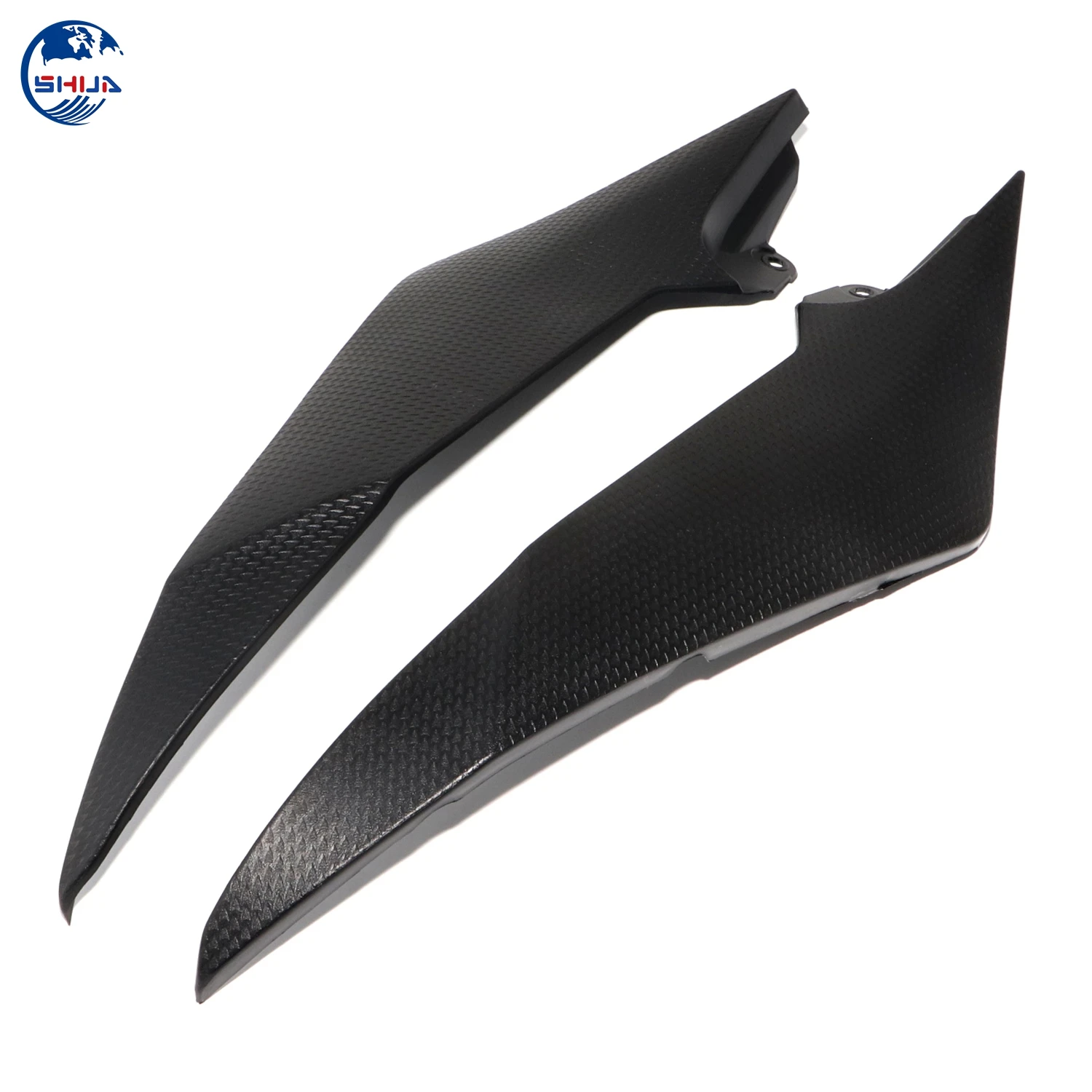 1 пара мотоциклетные черный Бензобак боковой отделкой сетчатой вставкой крышка