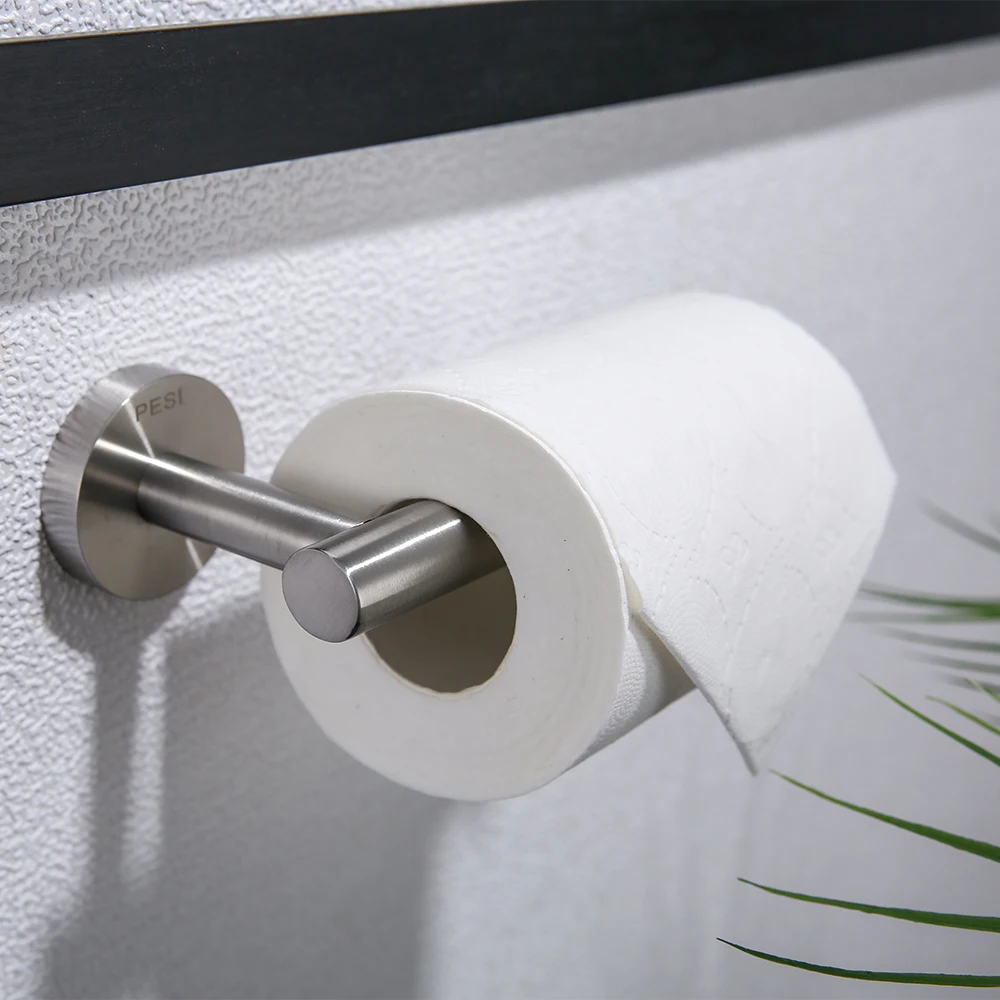 Набор аксессуаров для ванной комнаты стойка-кольцо полотенец полка крючок