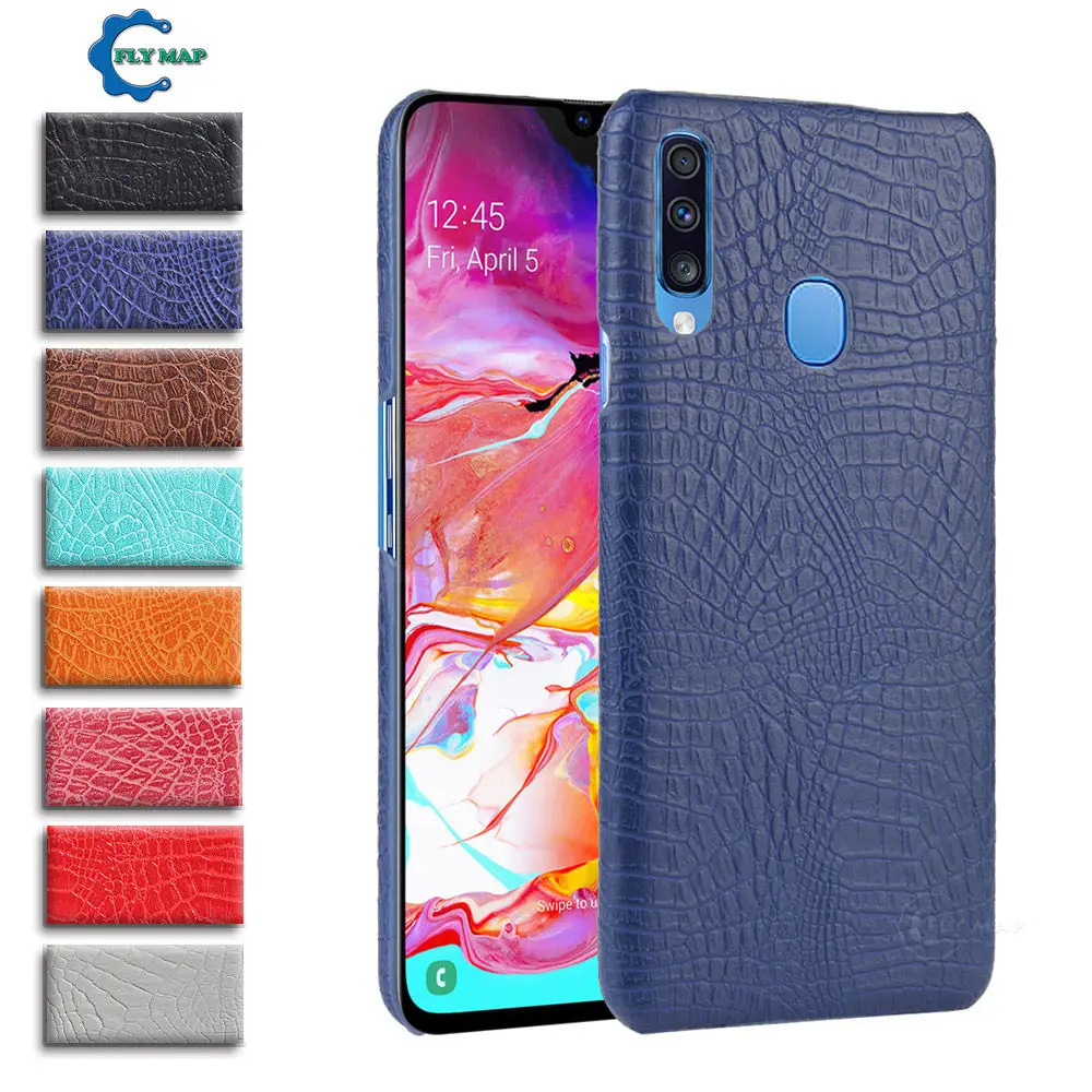 Крокодиловый Чехол для samsung Galaxy A20S 2019 SM A207F/DS A207M/DS жесткий защитный чехол телефона