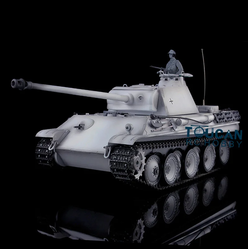 Игрушки Heng Long 1/16 RC Танк FPV 7 0 индивидуальная пантера G RTR 3879 металлические треки