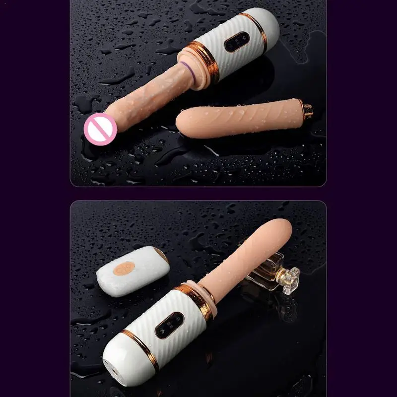 Секс игрушки Вагина Массажер телескопическая сильная вибрация товары для