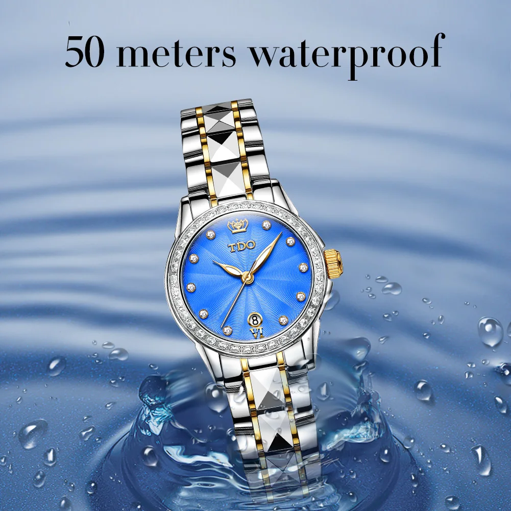 

Fashion Women's Watches Top Brand Luxruy OLEVS Automatic Watch women Waterproof Sport Clock Ladies Leather Business Wrist watch