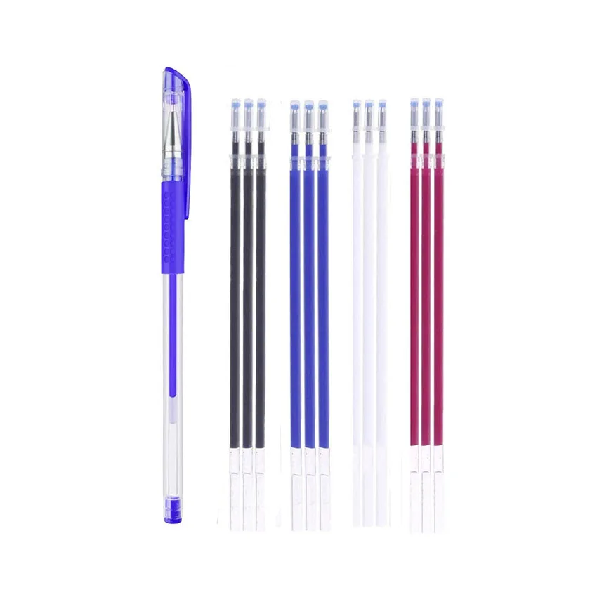 12 шт. исчезающих чернил термостираемые стержни для ручек маркировочная ручка