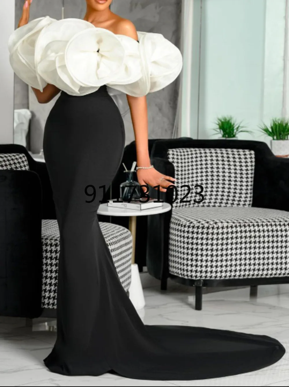 Elegant Floor Length Long Evening Party Dress Women Sexy Off Shoulder Bodycon Maxi Prom Dresses African Clothes | Тематическая