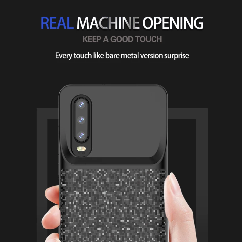Чехол для зарядного устройства huawei P30 P20 Lite Nova 3e Honor 8 9 10 7C Y7 Enjony переносной зарядный