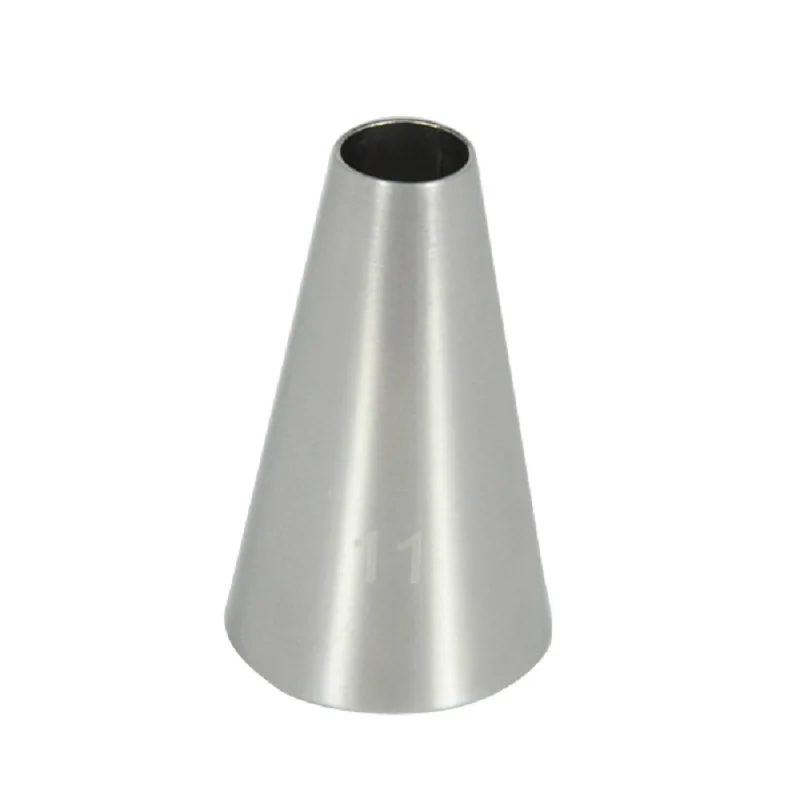 

(30pcs/Lot) Free Shipping MRF Stainless Steel 18/8 Cake Decorating Round Icing Nozzle #11